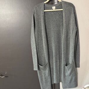 Grey cardigan